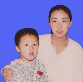 王英霞和他的儿子