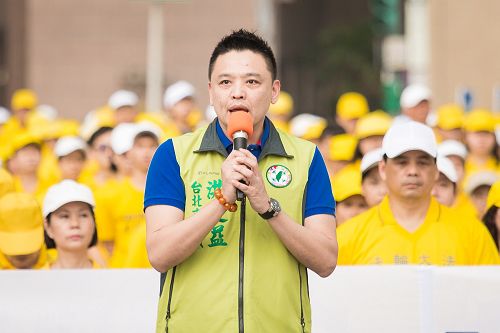 图3：台北市议员洪健益