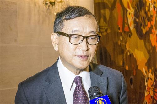 图4：前柬埔寨经济及财政部部长、反对党党魁萨姆翰西（Sam Rainsy）先生