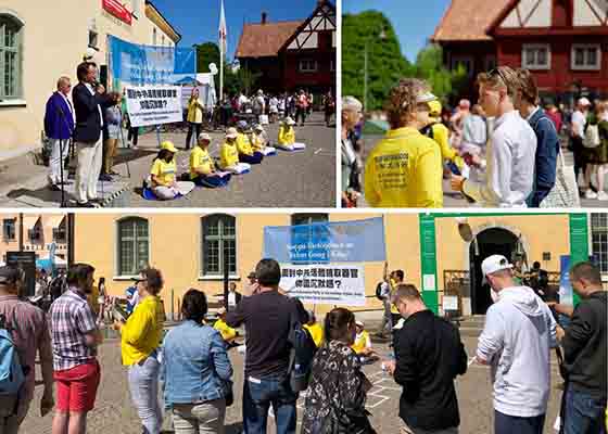 瑞典学员政治周传真相 政要支持