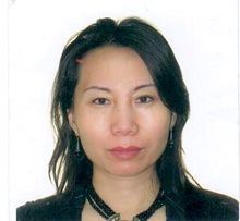 '图：加拿大籍法轮功学员孙茜被北京朝阳法院枉法重判八年。'