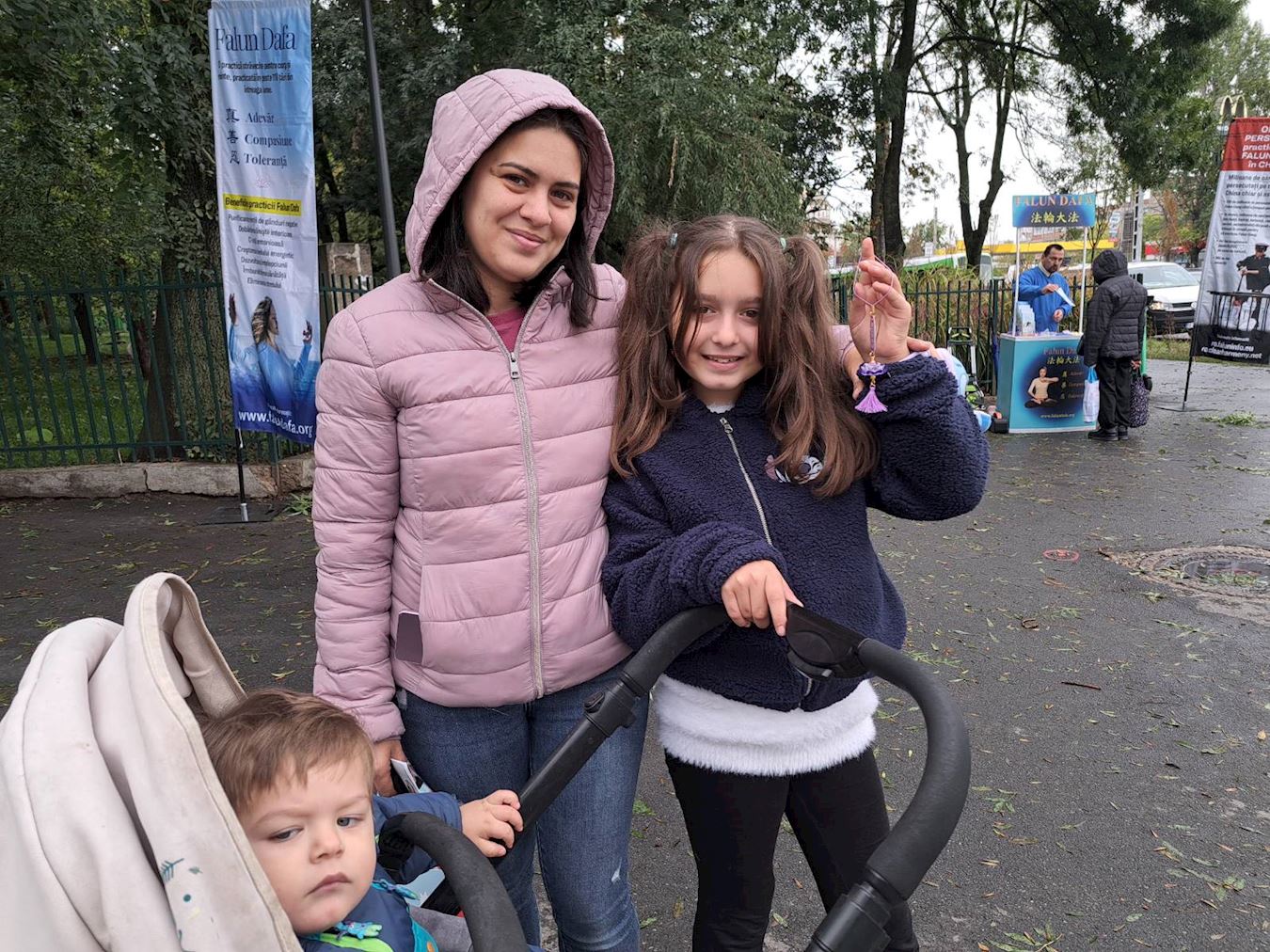 '图6:二零二五年十月四日,克拉里西娅在布加勒斯特。'