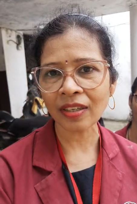 '图14:一位老师说,弘法教功班让学生们感受到了内心的平静与专注。'