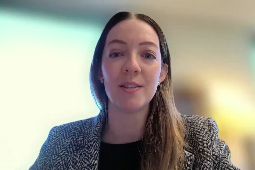 '图7:自由之家总裁博雅吉安在发言'